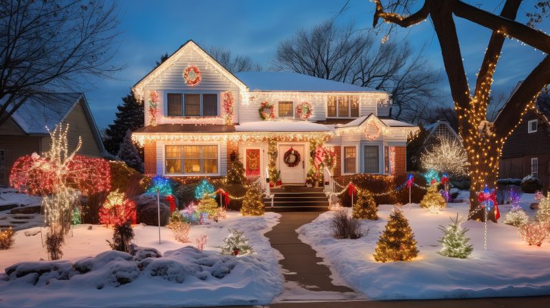 Christmas Lights Installation in Olathe, KS