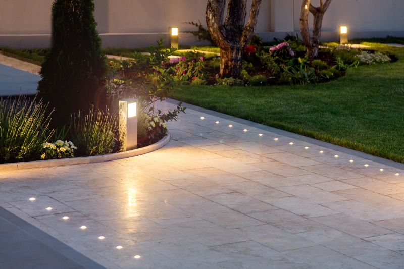 Courtyard Light Installation in Olathe, KS