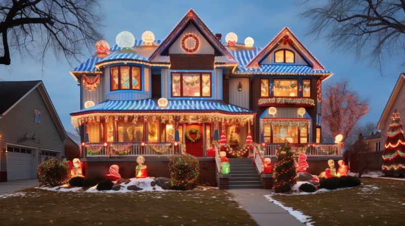 Holiday Lights Installation in Olathe, KS