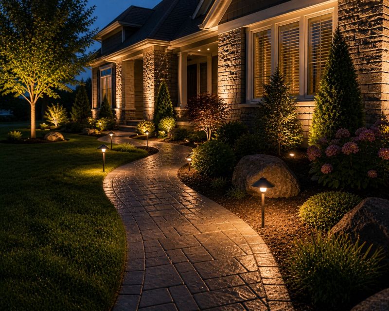 Outdoor Lighting Installation in Denver, CO