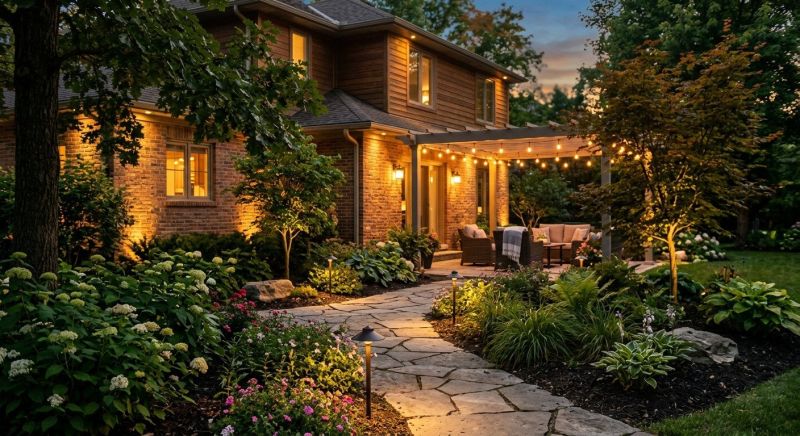 Patio Lights Installation in Kansas City, MO