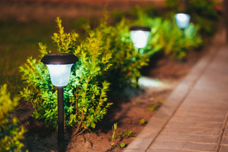 Sidewalk Lighting Installation in Olathe, KS