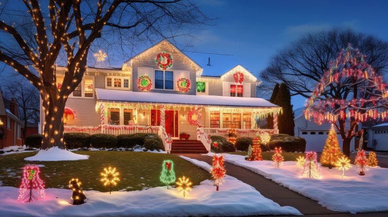 Xmas Lights Installation in Alpharetta, GA