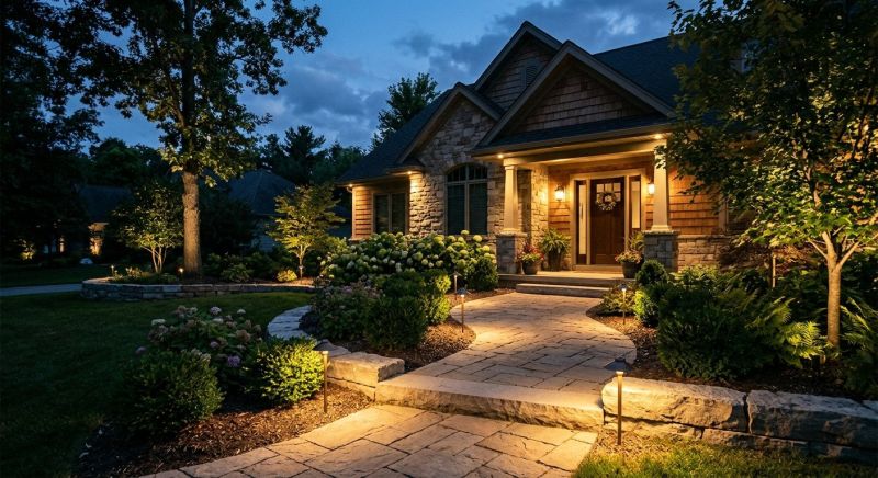 Walkway Lighting Installation in Provo, UT
